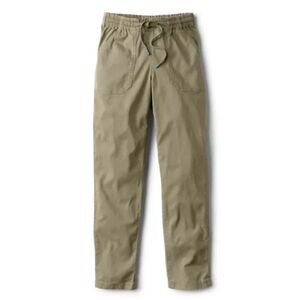 NWT Orvis Explorer ankle pants size M, tan pullstring pants